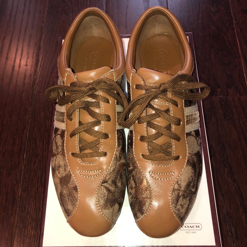 Chestnut Coach Sneakers - Picture 3 of 8